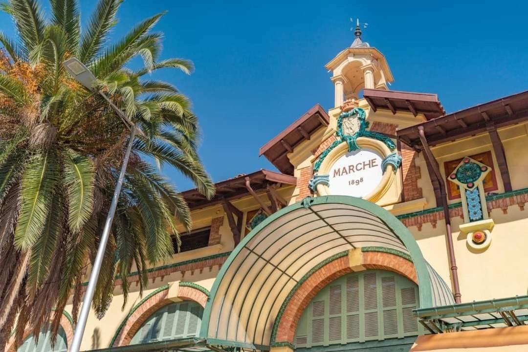 Monaco # Menton - 4 Persons - Hypercenter - Private Parking - Full Renovated - Clim - Fast Wifi - Beach And Sun Ngoại thất bức ảnh