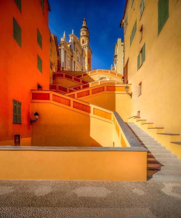 Monaco # Menton - 4 Persons - Hypercenter - Private Parking - Full Renovated - Clim - Fast Wifi - Beach And Sun Ngoại thất bức ảnh