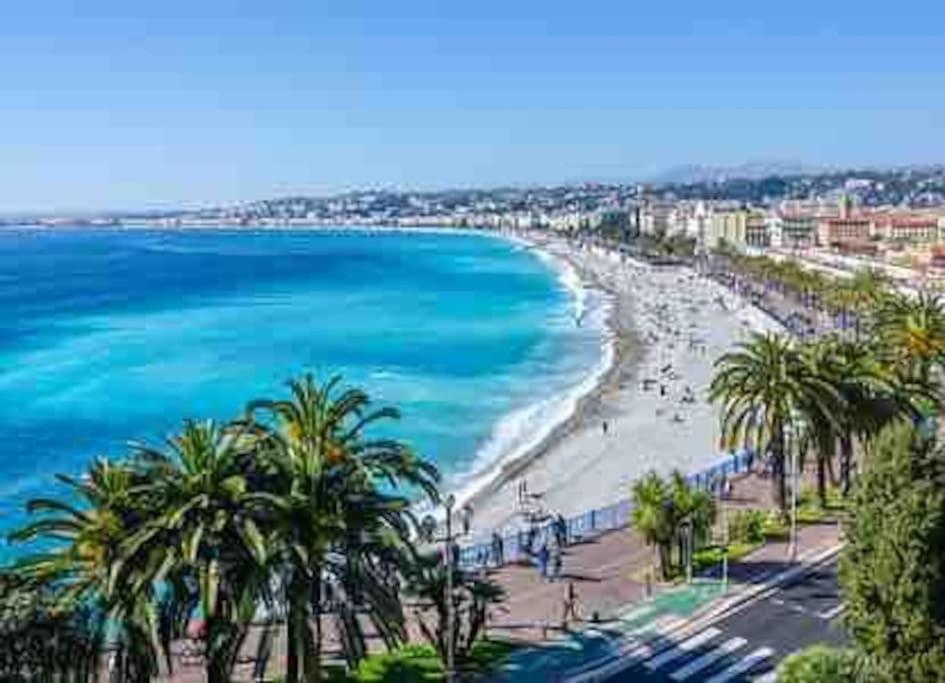 Monaco # Menton - 4 Persons - Hypercenter - Private Parking - Full Renovated - Clim - Fast Wifi - Beach And Sun Ngoại thất bức ảnh
