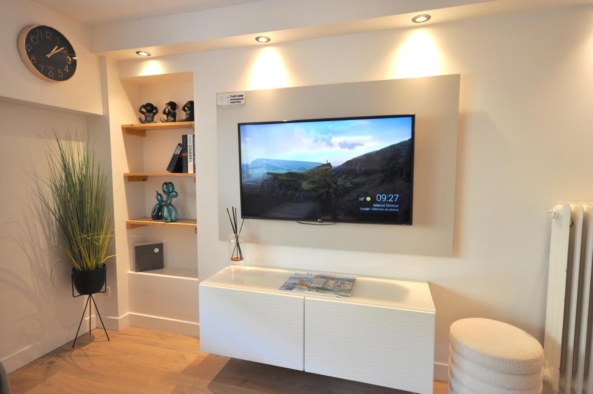 Monaco # Menton - 4 Persons - Hypercenter - Private Parking - Full Renovated - Clim - Fast Wifi - Beach And Sun Ngoại thất bức ảnh